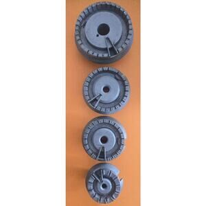 G.E Gas Range Surface Burner Head set of 4